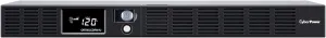 CyberPower OR700LCDRM1U Smart App LCD UPS, 700VA/400W, 6 Outlets, AVR, 1U Rackmount