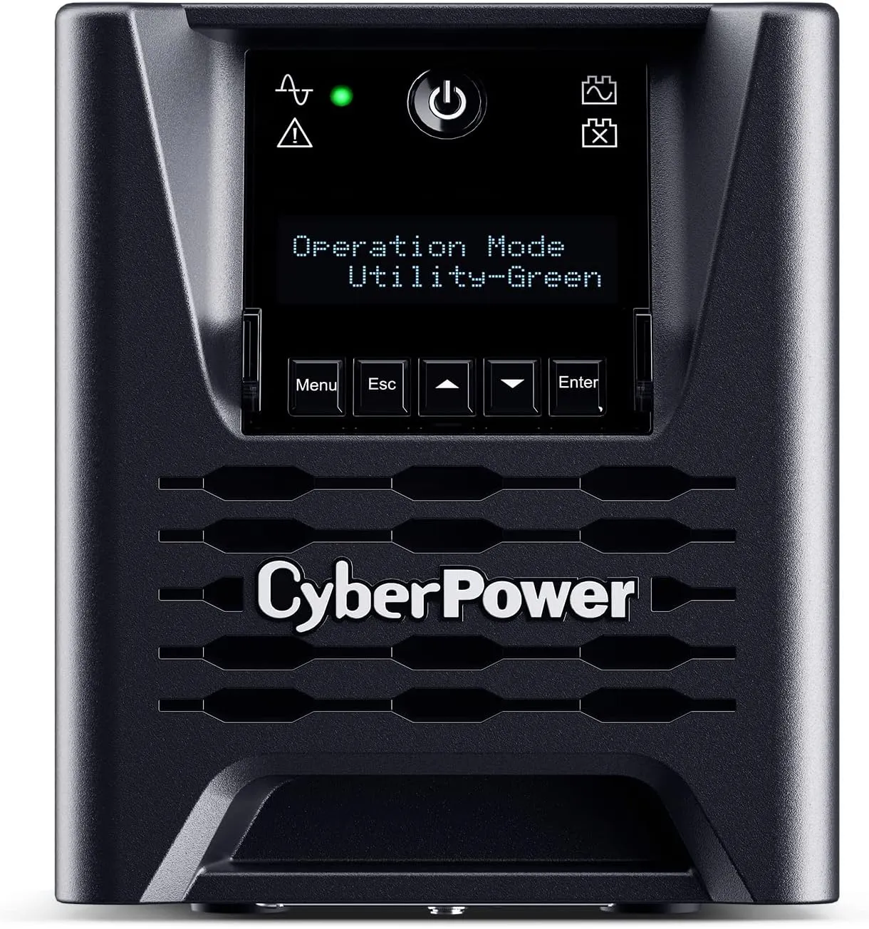 CyberPower PR750LCD3C Smart App Sinewave UPS System, 750VA/750W, 6 Outlets, AVR, Mini-Tower, UL Certified