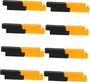 DECHOUS Racing Track Barrier Set 16pcs Car Racing Road Barrier Drift Car Track Accessories Mini Road Blocks