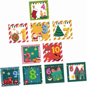 DECHOUS 1 Set Sticker Play Number Cute Classroom Floor Welcome Sign Stickers Decals