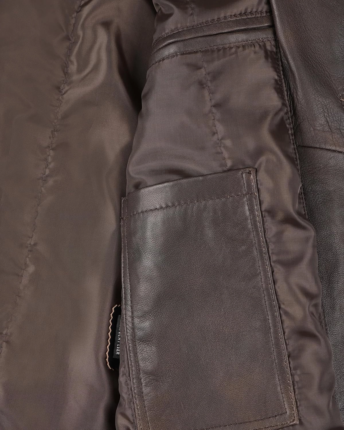 Decrum Leather Coat Men - Carcoat Style Winter Classic Long Real Leather Jackets For Men