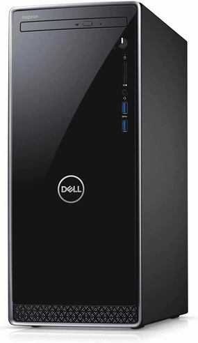 Dell Inspiron 3671 MT Mini Tower Desktop Computer Tower (2019) | Core i7-2TB SSD Hard Drive   2TB Hard Drive - 64GB RAM | 8 Cores @ 4.7 GHz Win 11 Pro (Renewed)