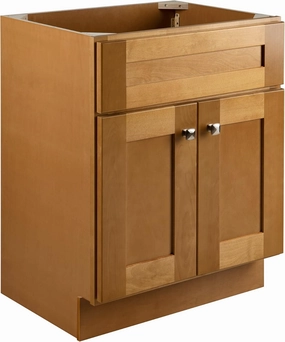 Design House Brookings 24 Inch Bathroom Vanity, Solid Wood, Ready to Assemble, Birch, 587105