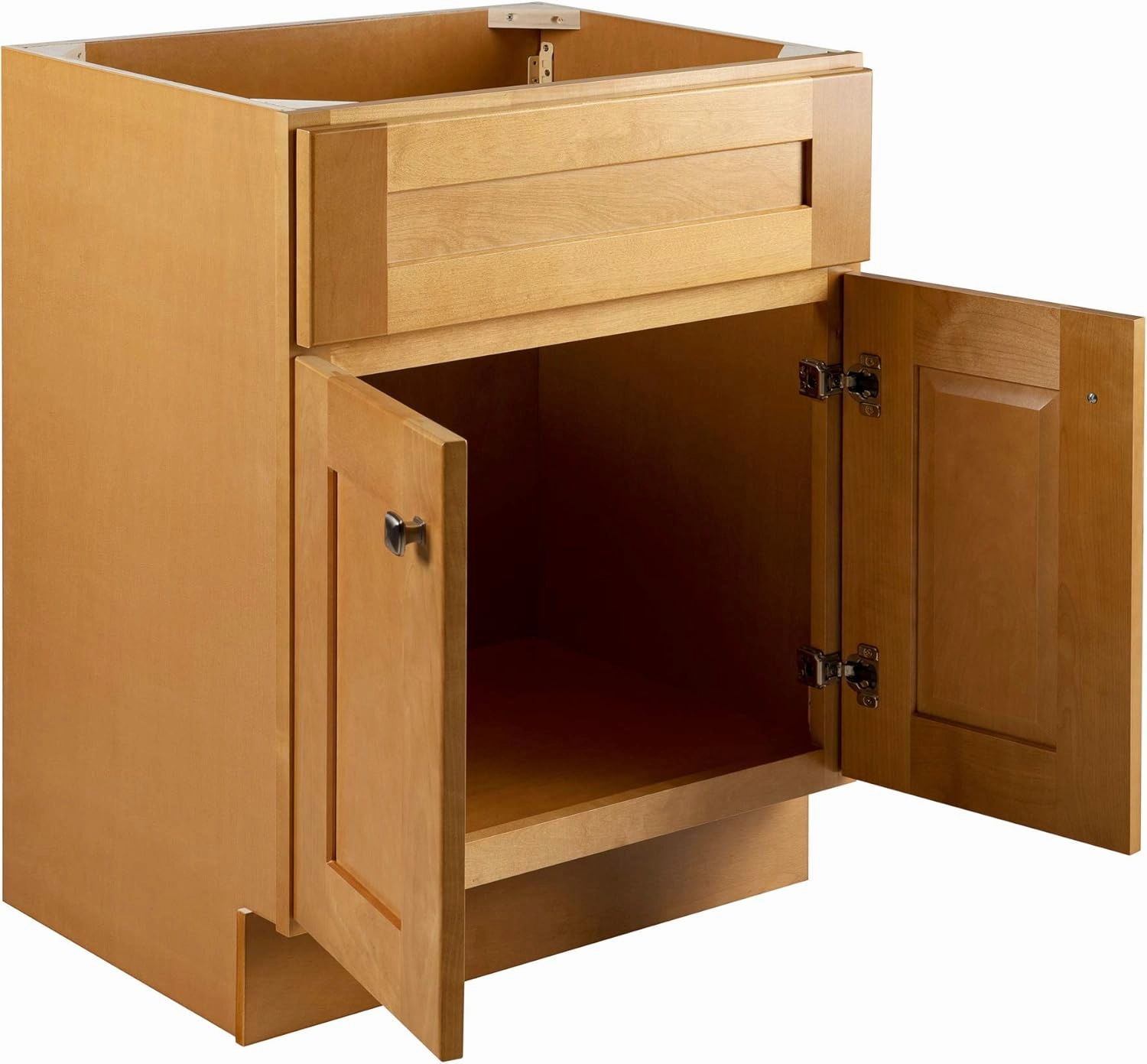Design House Brookings 24 Inch Bathroom Vanity, Solid Wood, Ready to Assemble, Birch, 587105