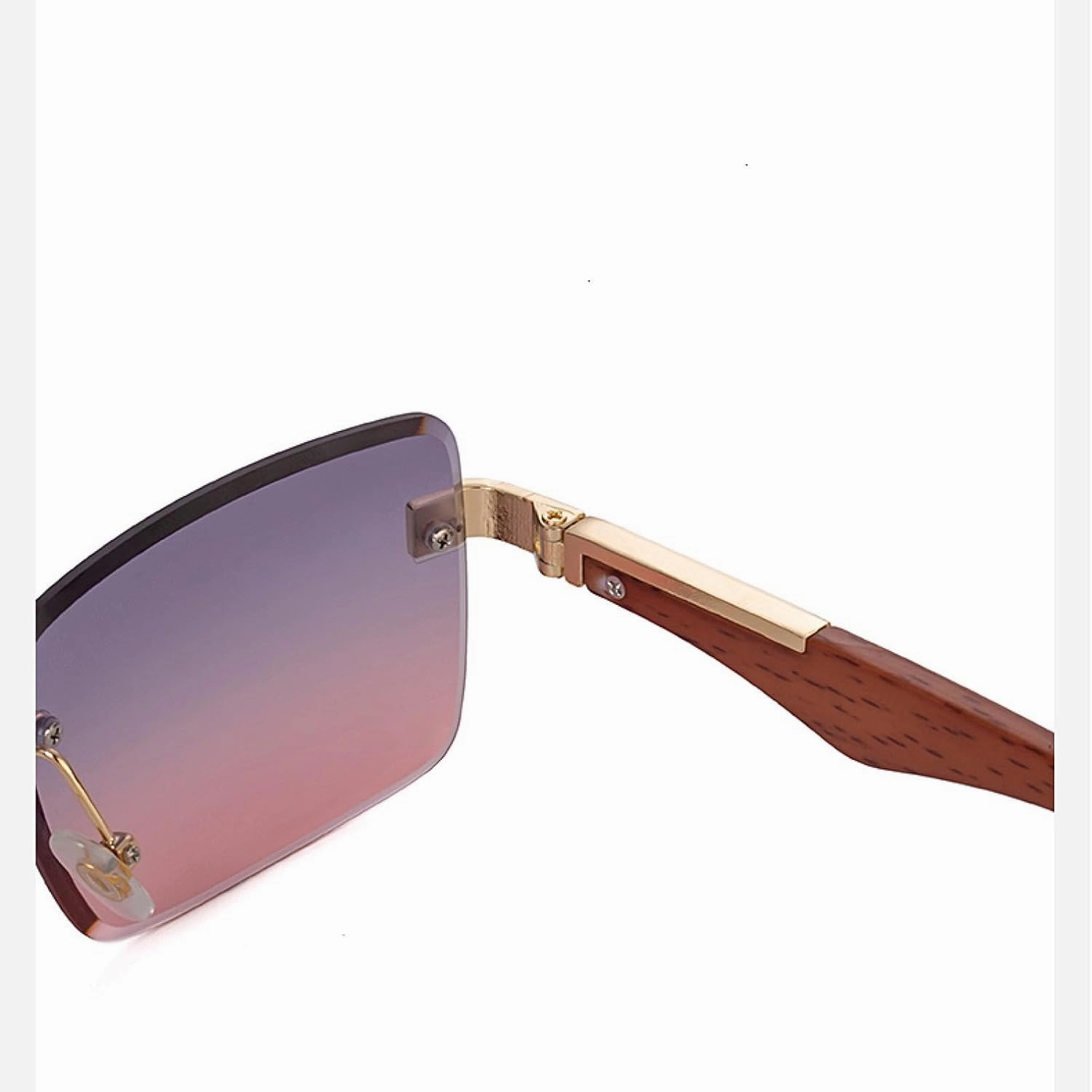 Diamond Rimless Sunglasses Luxury Fashion Sunglasses Outdoor Man