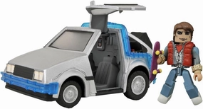 Diamond Select Toys Back to The Future: 30th Anniversary Time Machine Minimates Vehicle