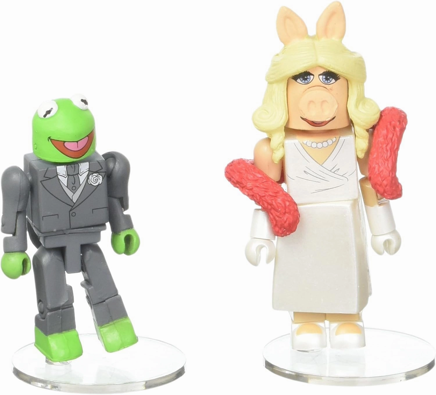 Diamond Select Toys The Muppets Minimates: Formal Kermit & Miss Piggy Minimates Two-Pack