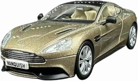 Die Cast Vehicle 1:43 for Aston Martin Vanquish Coupe Car Model Alloy Die-Casting Metal Car Models Collectible Series Mini Cars Replica