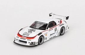 Diecast Model Car Compatible with Mini GT 1:64 Mazda RX-7 LB-Super Silhouette #41 Numero Reserve MGT00773