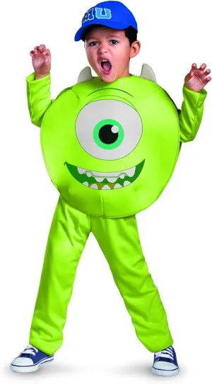 Disney Pixar Monsters University Mike Toddler Classic Costume, 4-6