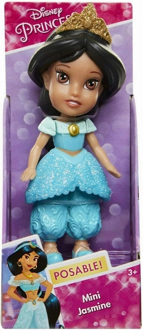 Disney Princess Jakks Pacific Aladdin-Jasmine Doll, Multi-Colour, 7.5 cm (84628)