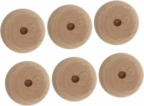 DIY Car Toy Wheels 10pcs Wooden Mini Wheels Craft Car Model Parts Toys for Boys Handmade Craft Supplies