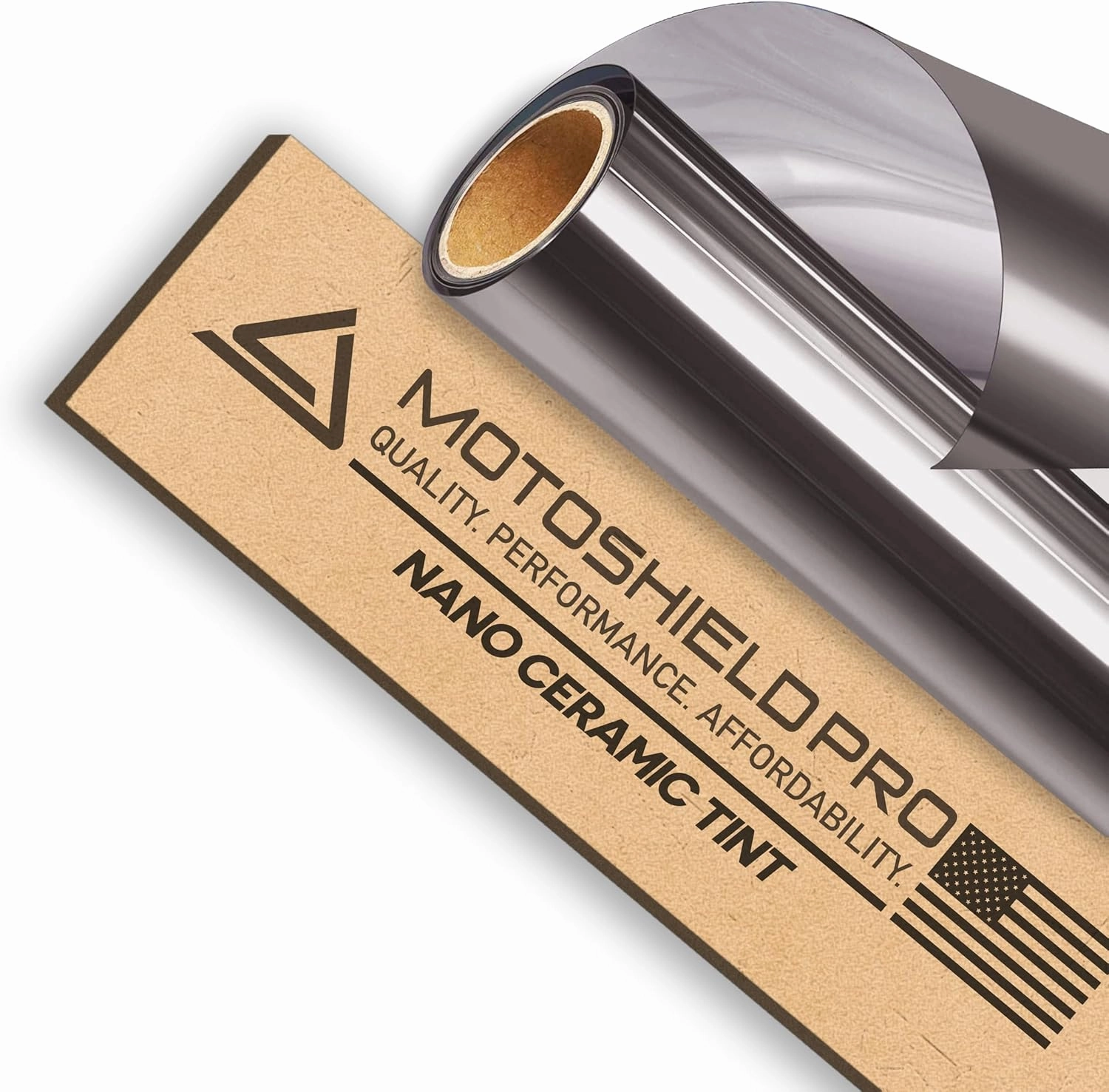 DIY-MotoShield Pro Premium Nano Ceramic Tint (35% VLT) 30” in x 5’ ft Roll | Professional Window Film for Auto, Reduce Infrared Heat & Block UV by 99%
