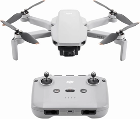 DJI Mini 2 SE, Lightweight Mini Drone with QHD Video, 10km Max Video Transmission, 31-Min Flight Time, Under 249 g, Auto Return to Home, 3-Axis Gimbal Drone with Camera for Beginners