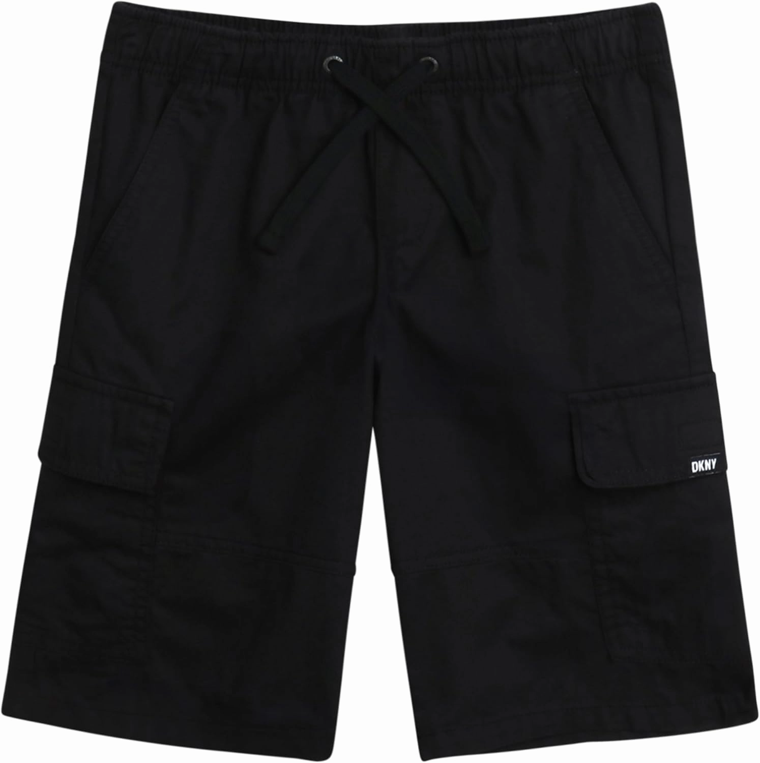 DKNY Boys' Shorts - Classic Fit Woven Twill Cargo Shorts - Pull On Shorts for Boys (8-20)