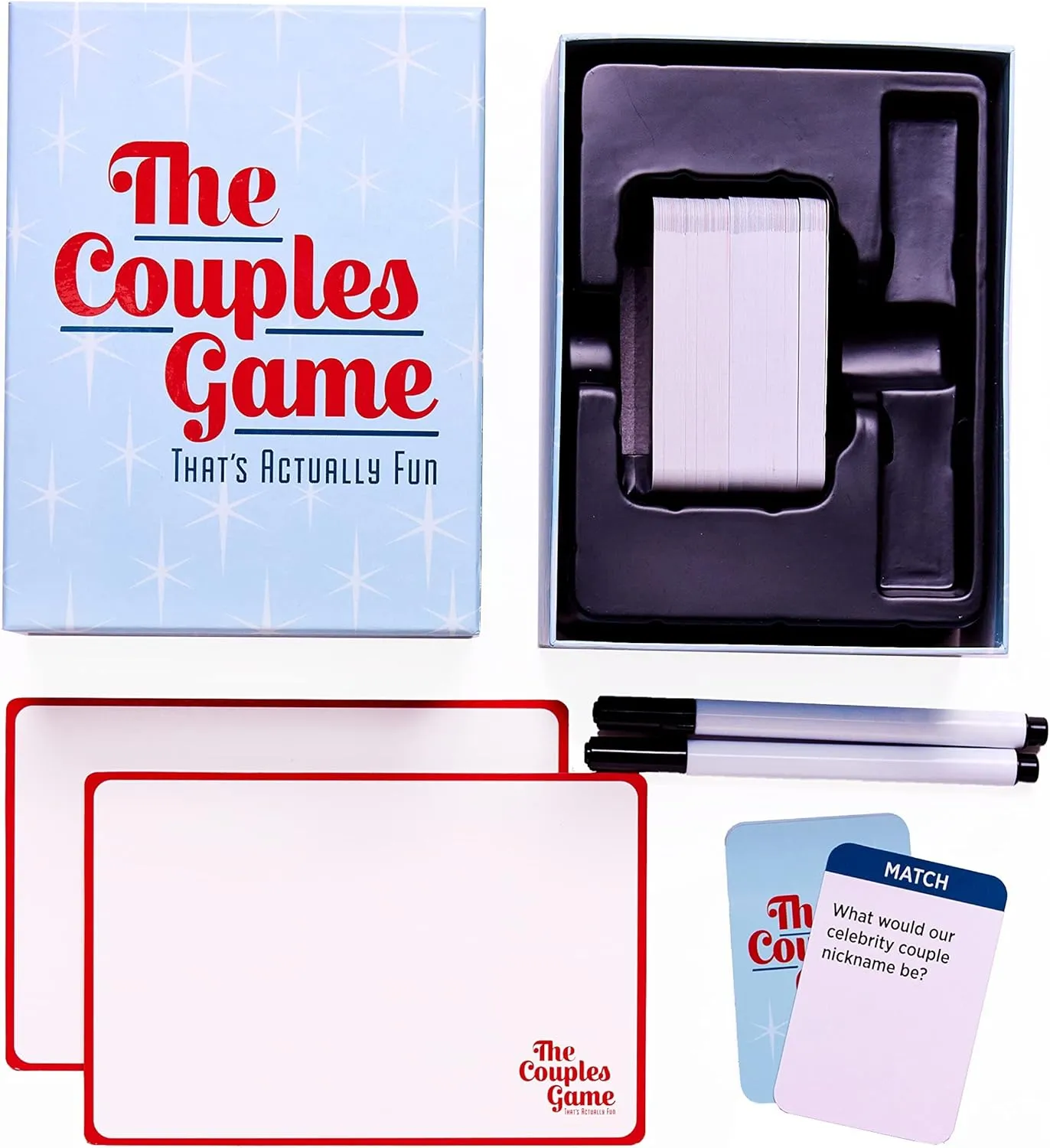 DSS Games The Couples Game That's Actually Fun [Date Night, Idea, Relationship Card Game, Pair Activity, 2 Players for Adults, Gift for Her, Gift for Him]