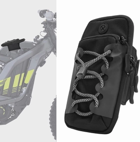 Electric Dirt Bike Bag, Front Frame Battery Cover Bag for Surron Sur Ron LBX Hyper Bee E-Ride Pro SS SR S 72V 48V Rawrr Mantis X Mini, for Phone ID Card Drinks Key Daily Necessities Storage