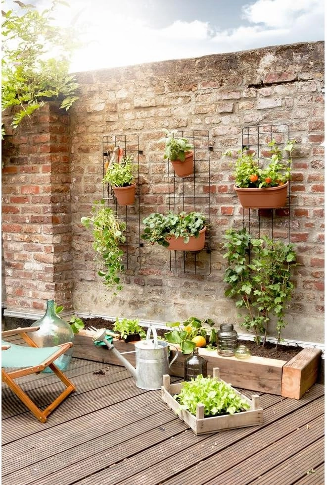 Emsa Wall Trellis, 110x36cm, Granite Grey, City, 517875