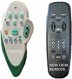 Ergo Raven Replacement for Tempurpedic (New 2020 Black Version - See Pics) Remote Control for Adjustable Bed