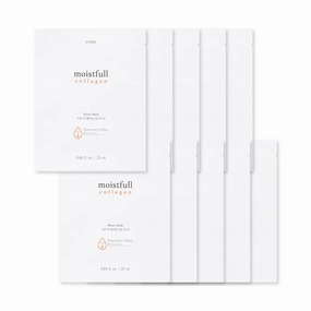 ETUDE Moistfull Collagen Sheet Mask [10pcs SET] (21AD) | Super Collagen for Deep Moisture and Healthier Skin | Korean Skin Care