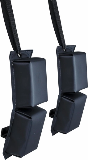 Extreme Max 3006.7270 BoatTector PWC Contour Fender with Hook & Strap Set with Adjustable Straps for Easy Secure Installation - 2-Pack
