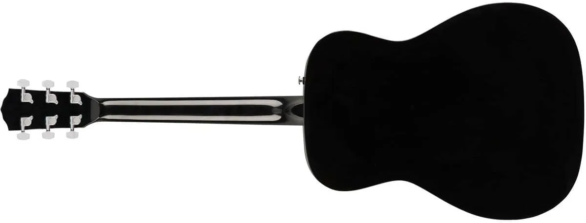 Fender Classic Design CC-60S Beginner Concert Pack with Gig Bag, Strap, Picks, Strings, & Fender Play Subscription - Black (970150406)