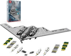 Fighter Jet Building Set 33038, B2 Military Bomber Plane for Adults, Aviation Airplane Cool Jet Model Collection for Boys,Ideal Gifts for Kids 14 , Men and Military Fans