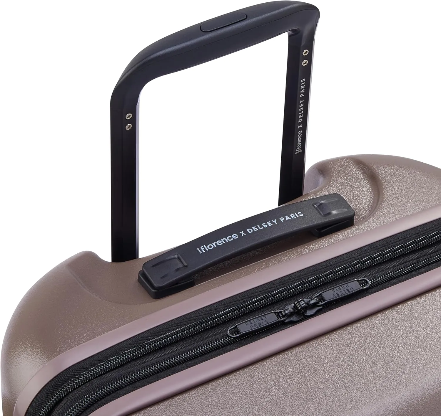 florence by mills Catch Flights Hardside Expandable Luggage with Spinner Wheels, Chestnut, Carry-On 20 Inch