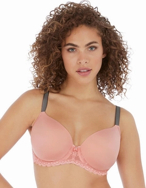 Freya Women's Offbeat Underwire Demi Molded Plunge T-Shirt Bra
