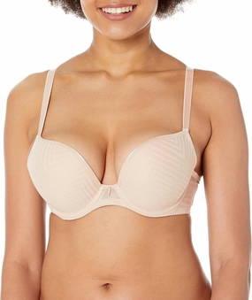 Freya Women's Tailored Underwire Molded Plunge T-Shirt Bra