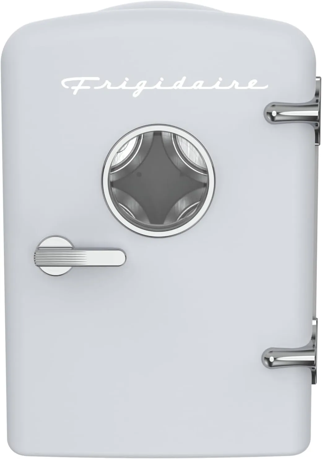 Frigidaire EFMIS129-WHITE, Mini Portable Fridge, 4 Litres Capacity, Chills Six 12oz Cans, 100% Freon-Free & Eco Friendly, Beverage Cooler- White