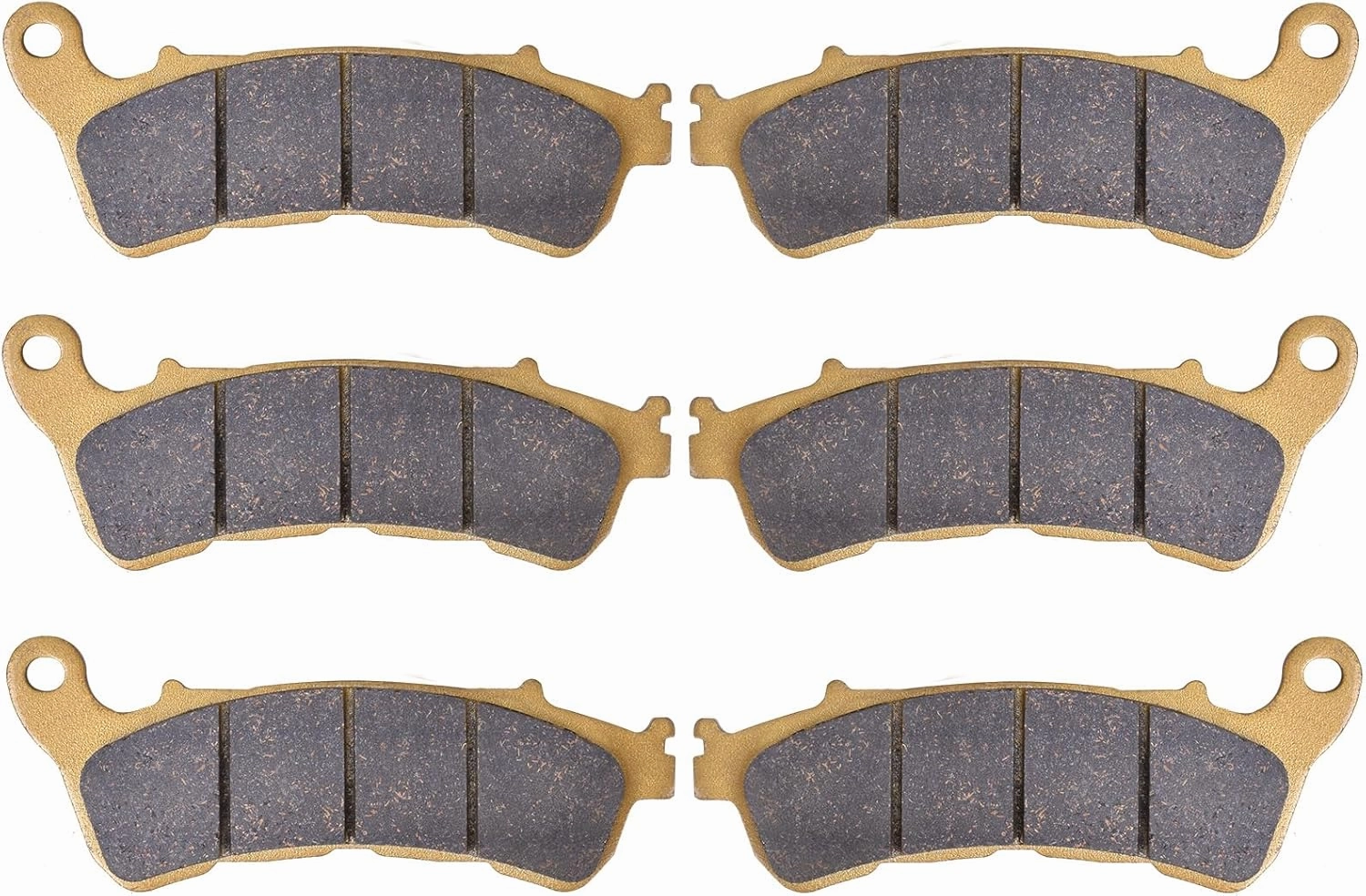 Front Brake Pads for Honda CBF 600 NA/SA 2008-2011; CBF 1000 FA/FS/FT; 06455-MFA-D13 06435-MEJ-026