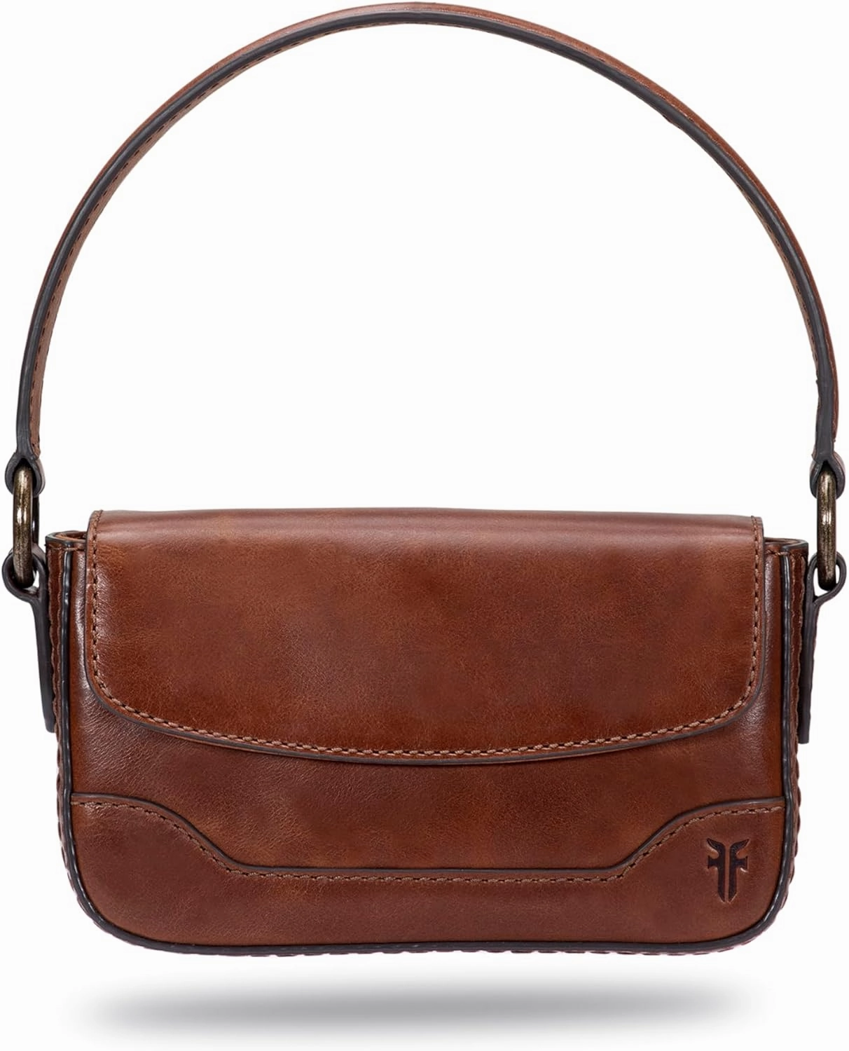 Frye Melissa Mini Flap, Cognac