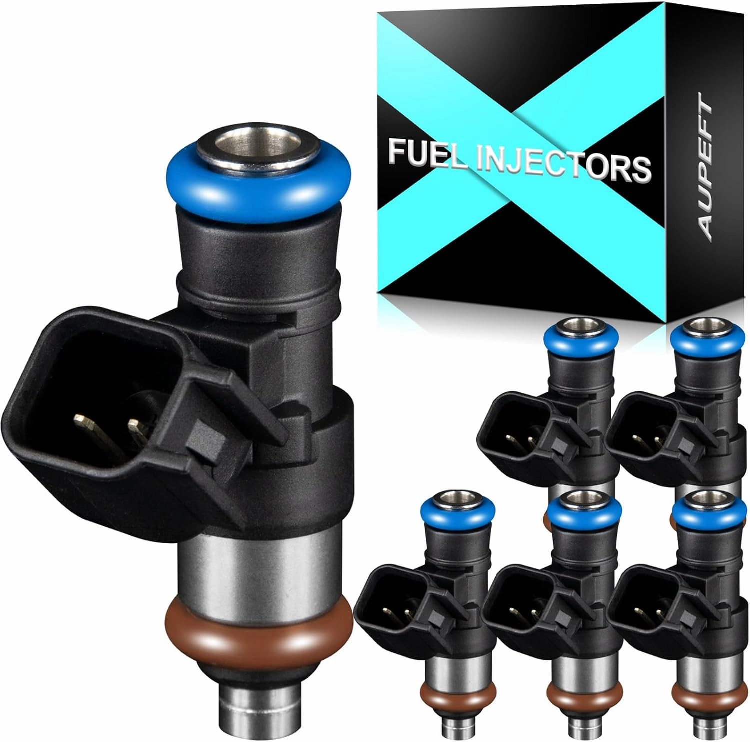 Fuel injectors for:-Ford Taurus X Fusion Edge Flex for:-Lincoln MKS MKZ MKX MKT for:-Mazda 6 CX-9 For:-Mercury Sable 2008 2009 2010 2011 2012 2013 2014 2015 3.5L 3.7L OE# 0280158091 (6PCS)