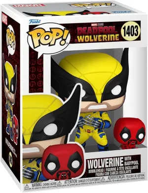 Funko POP! & Buddy: Deadpool & Wolverine - Wolverine with Babypool - Collectable Vinyl Figure - Gift Idea - Official Merchandise - for Kids & Adults - Movies Fans - Model Figure for Collectors