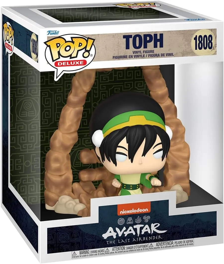 Funko Pop Deluxe: Avatar The Last Airbender - Toph - Collectable Vinyl Figure - Gift Idea - Official Merchandise - Toys for Kids & Adults - Anime Fans