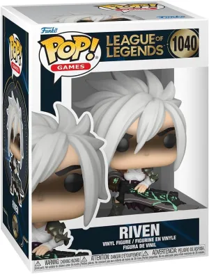Funko POP Games: LOL - Riven with Broken Blade - League of Legends - Collectable Vinyl Figure - Gift Idea - Official Merchandise - for Kids & Adults - Video Games Fans - Model Figure for Collectors