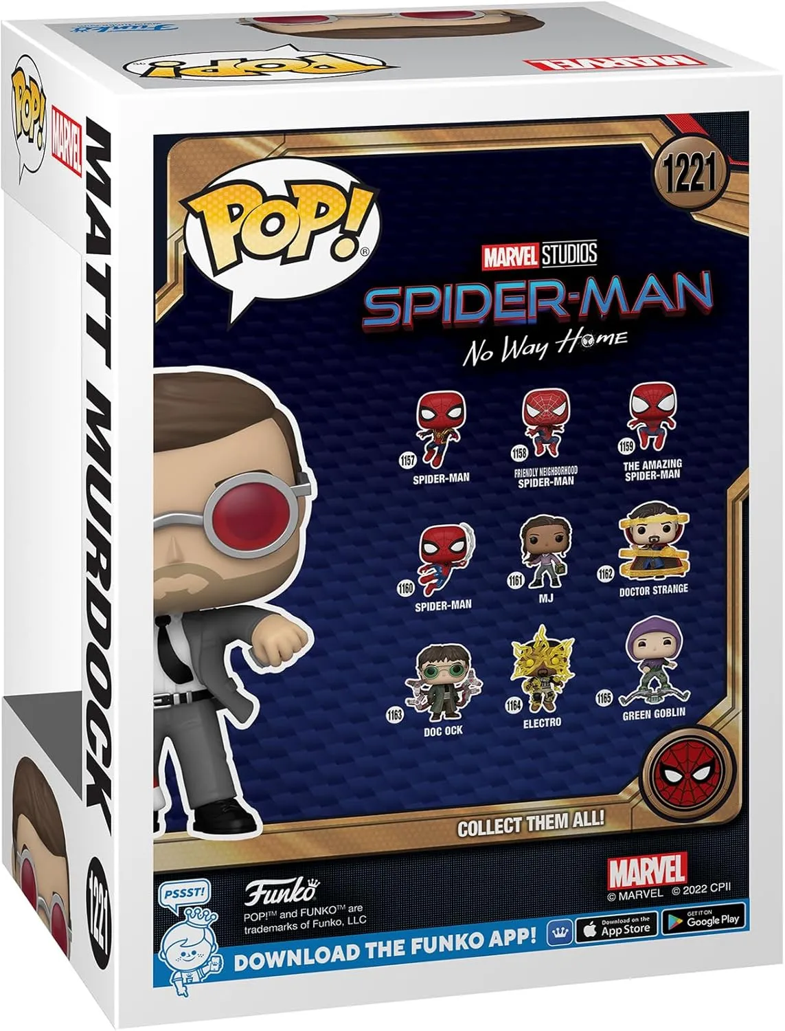 Funko Pop Marvel: Daredevil TV-Matt Murdock Special Edition Exclusive Vinyl Multicolor Figure