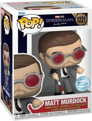 Funko Pop Marvel: Daredevil TV-Matt Murdock Special Edition Exclusive Vinyl Multicolor Figure