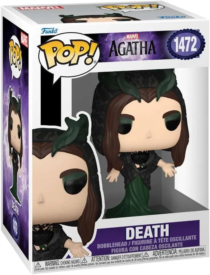 Funko POP Marvel: Death - Agatha Coven of Chaos - Collectable Vinyl Figure - Gift Idea - Official Merchandise - for Kids & Adults - TV Fans - Model Figure for Collectors and Display