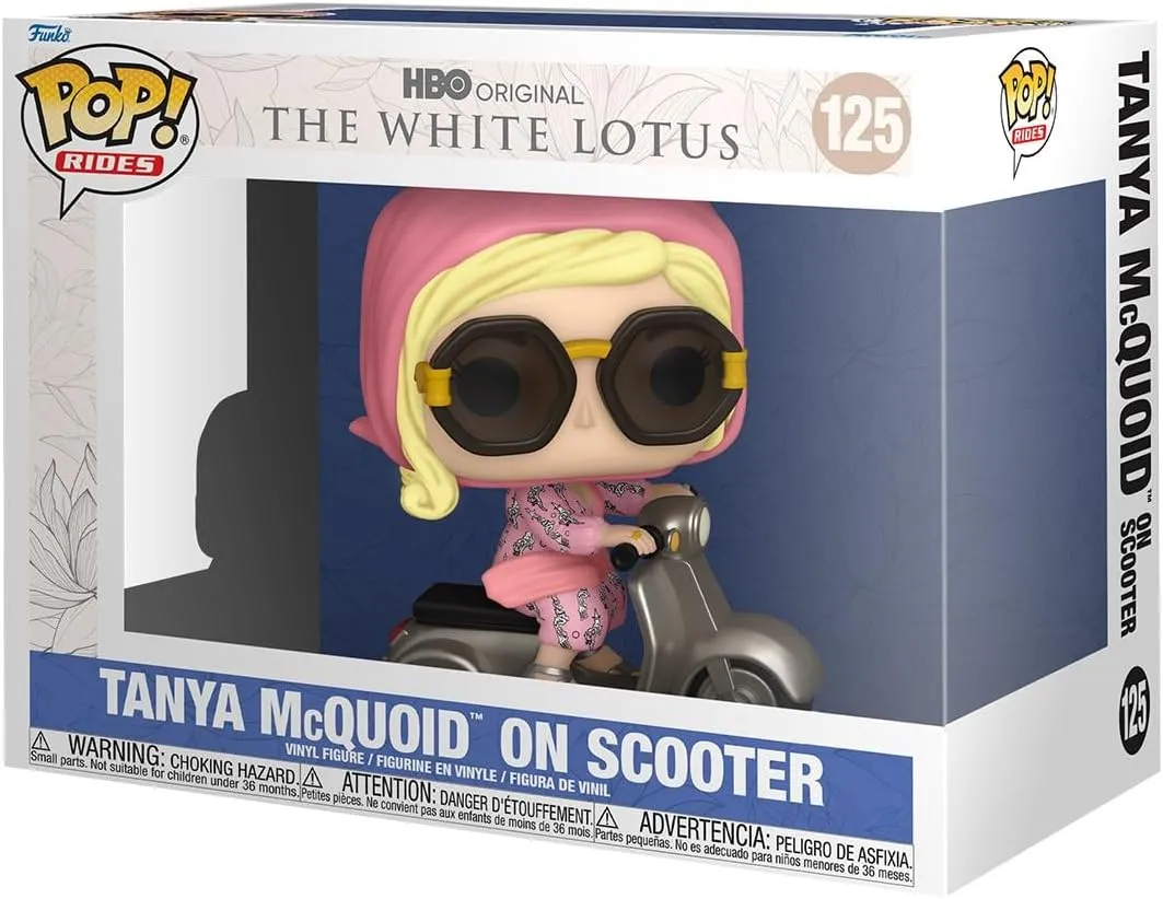 Funko POP Rides: White Lotus - Tanya McQuoid on Scooter - Collectable Vinyl Figure - Gift Idea - Official Merchandise - for Kids & Adults - TV Fans - Model Figure for Collectors