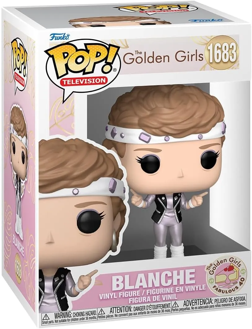 Funko Pop TV: Golden Girls 40th Anniversary - Blanche Devereaux - Collectable Vinyl Figure - Gift Idea - Official Merchandise - Toys for Kids & Adults - Comedy Fans - Model Figure for Collectors
