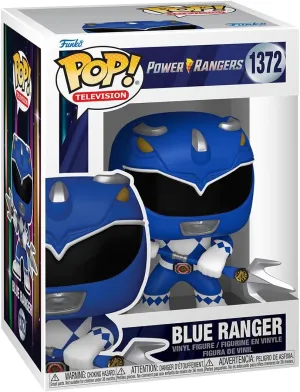 Funko POP! TV: Mighty Morphin Power Rangers 30th Anniversary - Blue Ranger - Power Rangers TV - Collectable Vinyl Figure - Gift Idea - Official Merchandise - for Kids & Adults - TV Fans