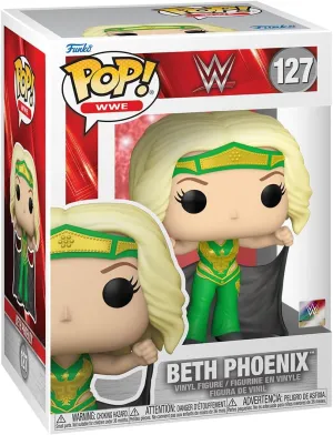 Funko Pop WWE: Beth Phoenix - 1/6 Odds for Rare Chase Variant - Collectable Vinyl Figure - Gift Idea - Official Merchandise - Toys for Kids & Adults - Sports Fans - Model Figure for Collectors
