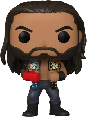 Funko POP! WWE: Roman Reigns with Belts - Collectable Vinyl Figure - Gift Idea - Official Merchandise - for Kids & Adults - Sports Fans - Model Figure for Collectors and Display