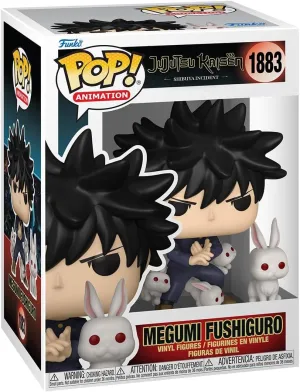 Funko Pop&Buddy: JJK - Megumi - (Rabbit) - Jujutsu Kaisen - Collectable Vinyl Figure - Gift Idea - Official Merchandise - Toys for Kids & Adults - Anime Fans - Model Figure for Collectors