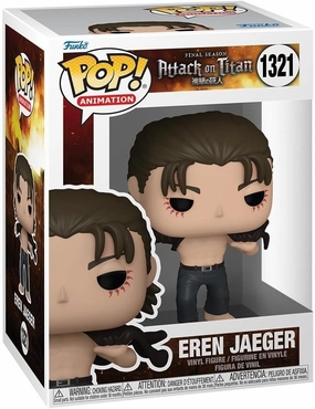 Funko POP! Animation: Attack on Titan - Eren Jeager - Collectable Vinyl Figure - Gift Idea - Official Merchandise - for Kids & Adults - Anime Fans - Model Figure for Collectors