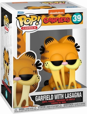 Funko POP! Comics: Garfield– Garfield with Lasagna Pan - Collectable Vinyl Figure - Gift Idea - Official Merchandise - for Kids & Adults - Cartoons Fans - Model Figure for Collectors and Display