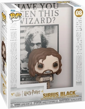 Funko POP! Cover: Harry Potter Prisoner of Azkaban - Poster with Sirius Black - Collectable Vinyl Figure - Gift Idea - Official Merchandise - for Kids & Adults - Movies Fans
