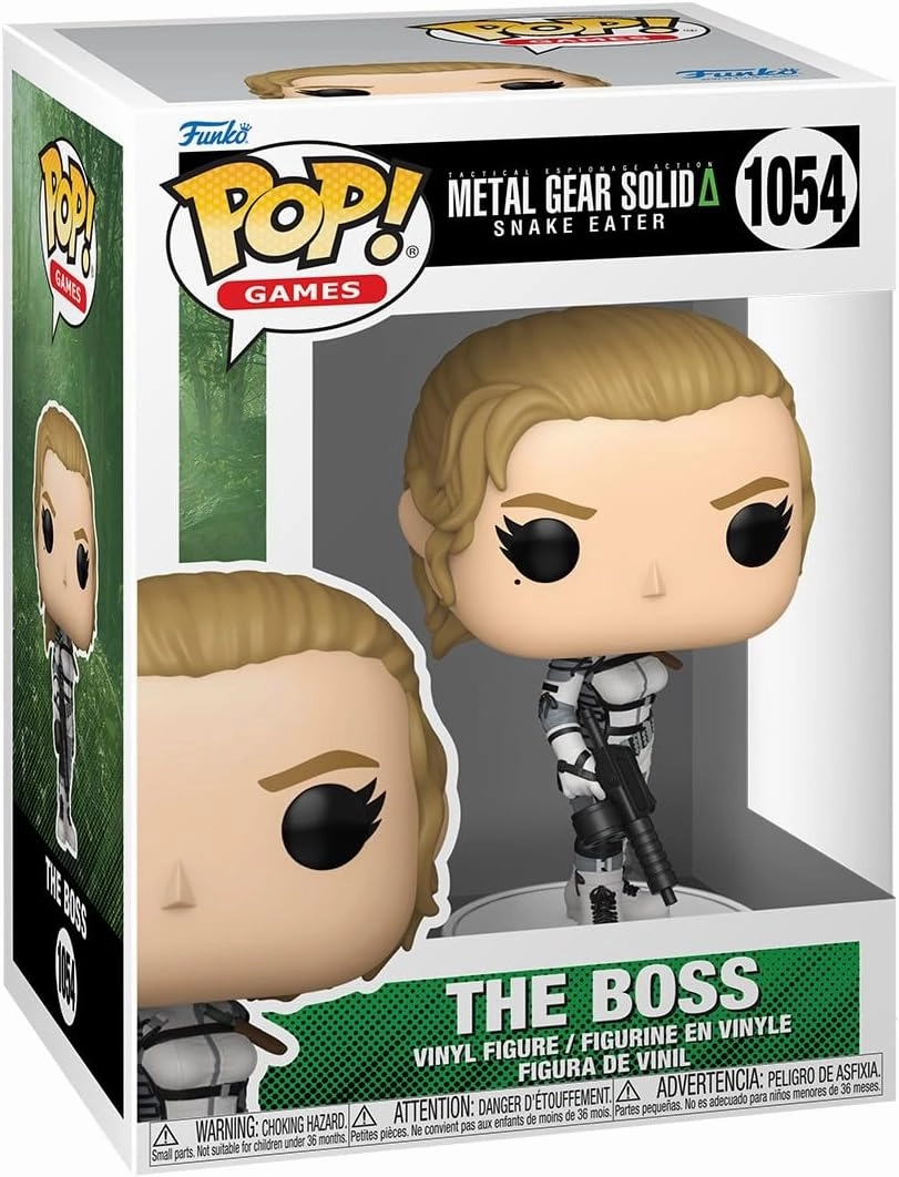 Funko Pop Games: Metal Gear - The Big Boss - Metal Gear Solid - Collectable Vinyl Figure - Gift Idea - Official Merchandise - Toys for Kids & Adults - Video Games Fans - Model Figure for Collectors